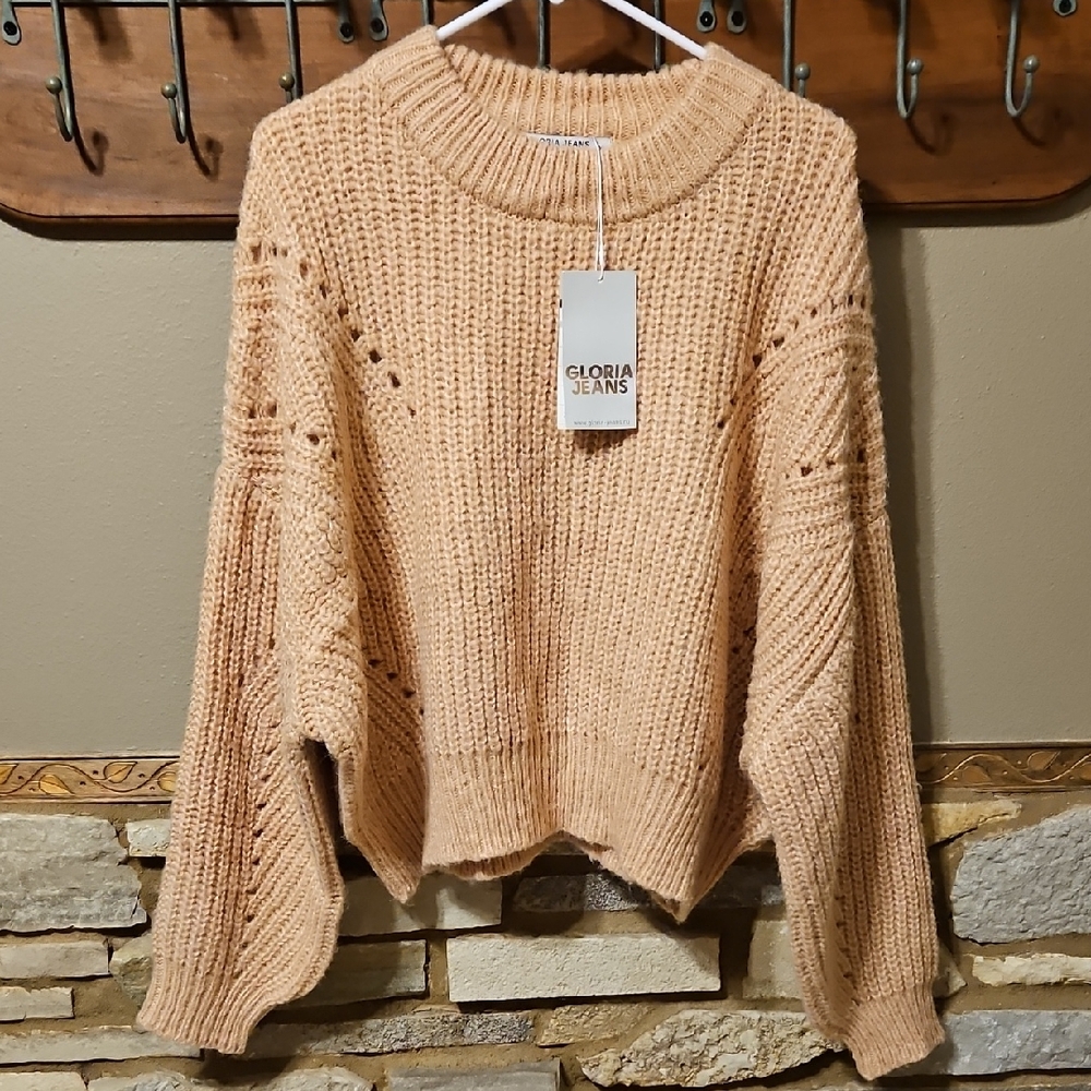 NWT Gloria Jeans Oversized Boxy Sweater Size XL